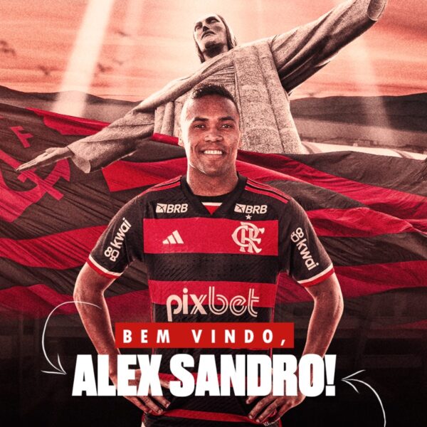 Alex Sandro é o novo lateral-esquerdo do Mengão